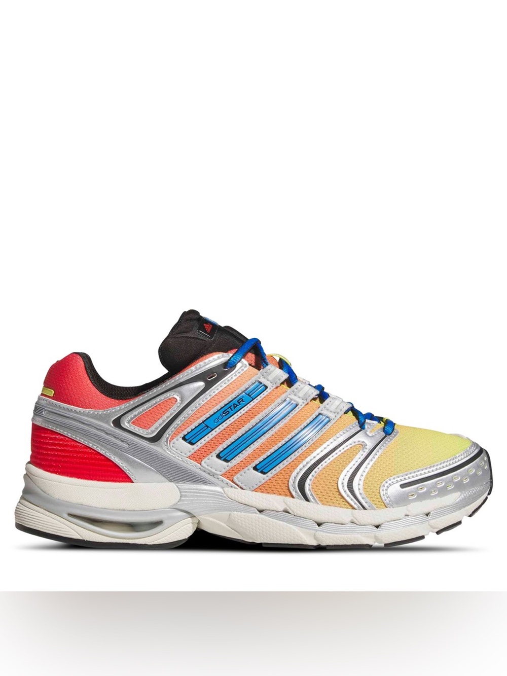 Adidas ADISTAR CONTROL 5 sneakers blue yellow silver running shoe men’s size 16